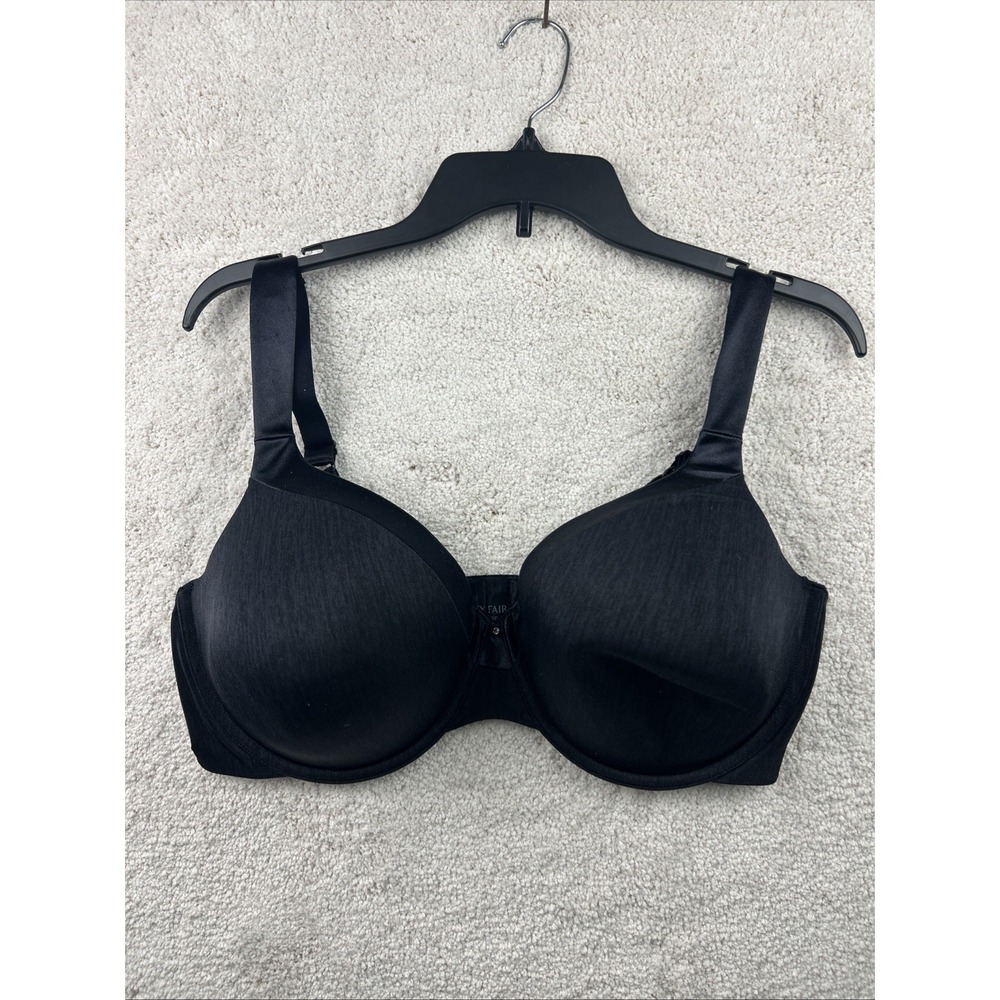 Vanity Fair ~ Women's Bra Radiant Smoothing Underwire Padded Black ~‎ 40DD